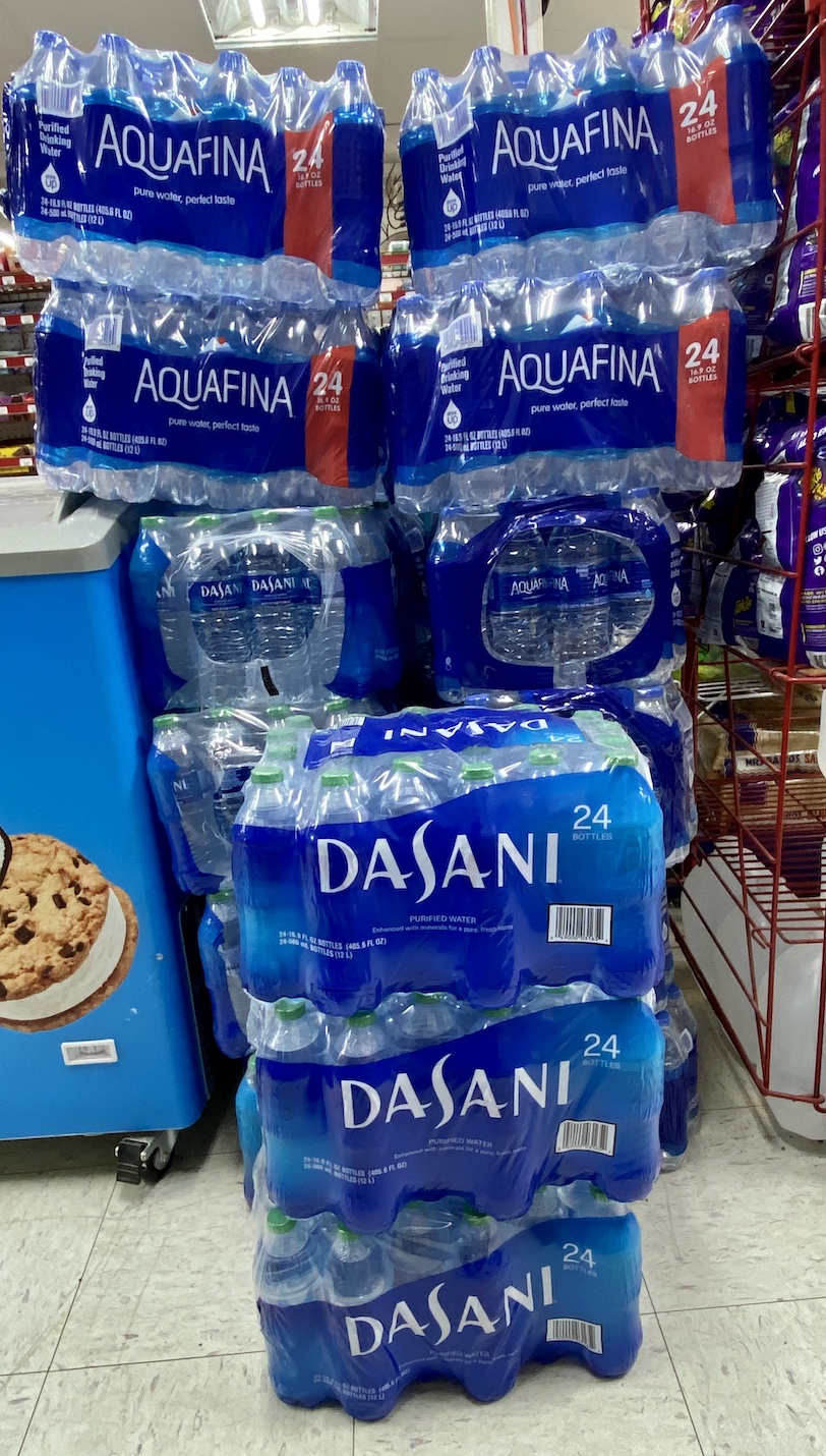 24 case of water